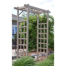 Vinyl Arbor Tan Mocha 85 Inches Tall Made In USA - $6,640.42 MXN