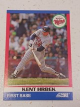 Kent Hrbek Minnesota Twins 1991 Score Super Star Card #78 - £0.78 GBP