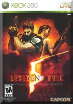 XBOX 360 - Resident Evil 5 (2009) *Complete w/Case &amp; Instruction Booklet* - £7.98 GBP