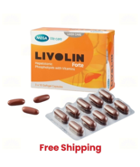 Livolin Forte Liver Cleanse Detox Vitamin Supplement 50&#39;S - $625.89 MXN
