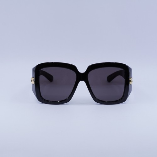 Gucci GG1402SA 001 Black/Grey 55-15-135 Sunglasses New Authentic Item image 2