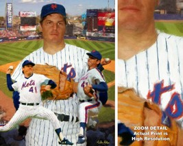 Tom Seaver NY New York Mets Terrific MLB Baseball Stadium Art Print 2520 CHOICES - £19.66 GBP+