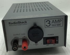Radio Shack Regulated Power Supply 22-504 13.8 Volt 3 Amp DC Output 120V... - $649.56 MXN