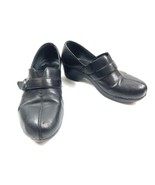 Dansko Mules Clog Women 40/ 9.5 M Tamara Shoes Black Burnished Leather S... - $506.94 MXN