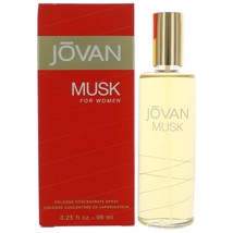 Jovan Musk by Coty, 3.25 oz Cologne Concentrate Spray for Women - £31.34 GBP