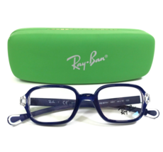Ray-Ban Kids Eyeglasses Frames RB9074V 3881 Blue Clear Square Full Rim 3... - $69.29