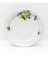 Nippon Crown Stamped Early 1900&#39;s Hand Painted Flowered 5.5&quot; Inch Saucer - $13.53 CAD