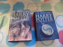 Two Harry Potter Books the Deathly Hallows And Order Of The Pheonix - £9.70 GBP