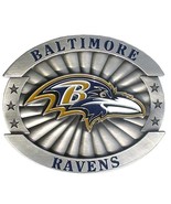 BALTIMORE RAVENS NFL LICENSED Epoxy Belt Buckle, USA NEW - $453.86 MXN