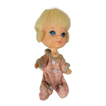 Vintage 1965 Mattel Liddle Kiddle Baby Diddle With Original Outfit - £17.83 GBP