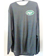 New York Jets, Nike, NFL, Nike Long Sleeve Dri-Fit Shirt Men&#39;s Black, Ex... - $19.75