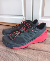 Salomon Sense Ride 4 Sneakers Size Men US 8 Sensifit Training Hiking EUR 41.5 - £31.28 GBP