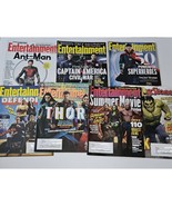 7 Marvel Entertainment Weekly Magazine Lot Ant Man Hulk Thor Guardians o... - £22.44 GBP