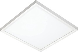 Juno Lighting Jsfsq 14IN 18LM 30K 90CRI 120 Frpc Wh Led Square 14-Inch, White - £94.19 GBP