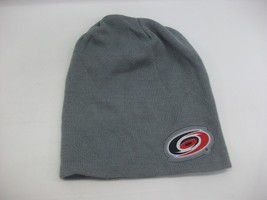 Carolina Hurricanes Winter Hat Coors Light Beer NHL Hockey Gray Toque Beanie Cap - £15.65 GBP
