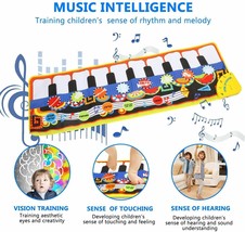 Educational Toys For 1 to 10 years Olds Boy Girl Toddler Musical Mat Learn - £39.65 GBP