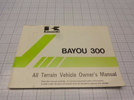 OEM Kawasaki Owners Manual Bayou KLF 300  KLF300-B8  KLF300      99920-1... - $25.14