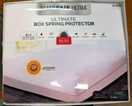 Sleep Safe Ultra Ultimate KING Box Spring Protector 78” X 80” New Origin... - £23.81 GBP