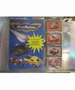 Micro Machines Micro Cards Series 1 Cards &amp; Booklet New H3 - $4.70