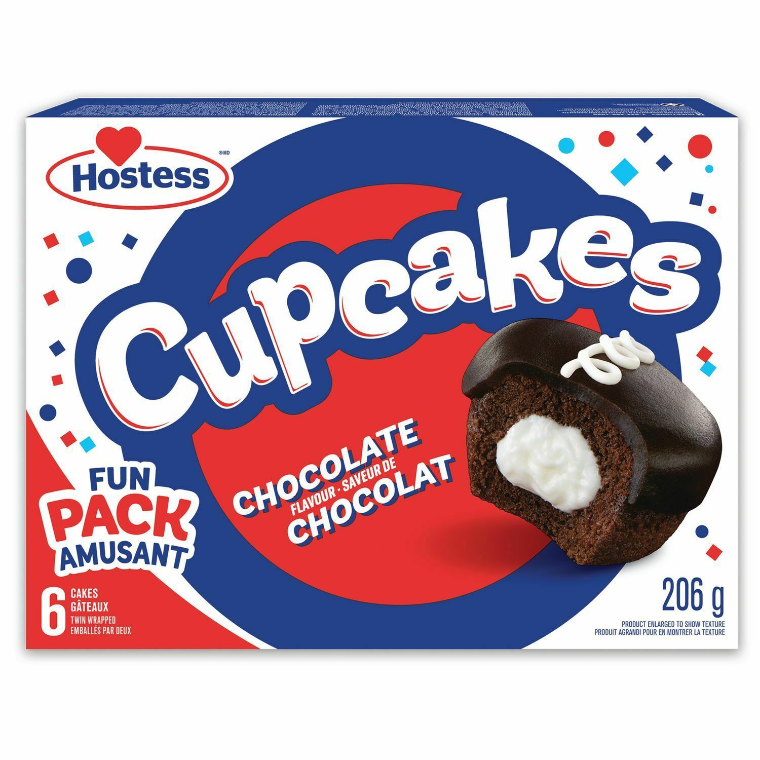 3 Boxes Hostess Cupcakes Chocolate Cakes, 6 Per Box -206g- Canada- FRESH - $31.14