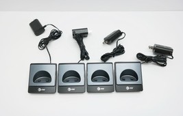 AT&T CLP99587 5 Handset Connect to Cell Expandable Phone System - Metallic Blue  image 8