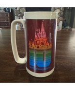 Vintage Walt Disney World Mug Thermo Serv Cup Travel Plastic 10th Magic ... - $12.60