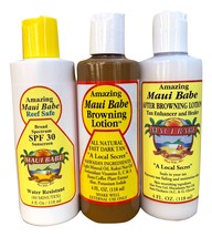 Hawaii Maui Babe Weekender Pack (Browning, Sunscreen and After-Browning) - $42.99