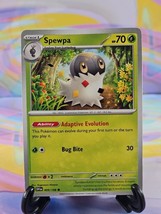 Pokemon TCG Scarlet &amp; Violet Card | Spewpa 009/198 Common - $0.99
