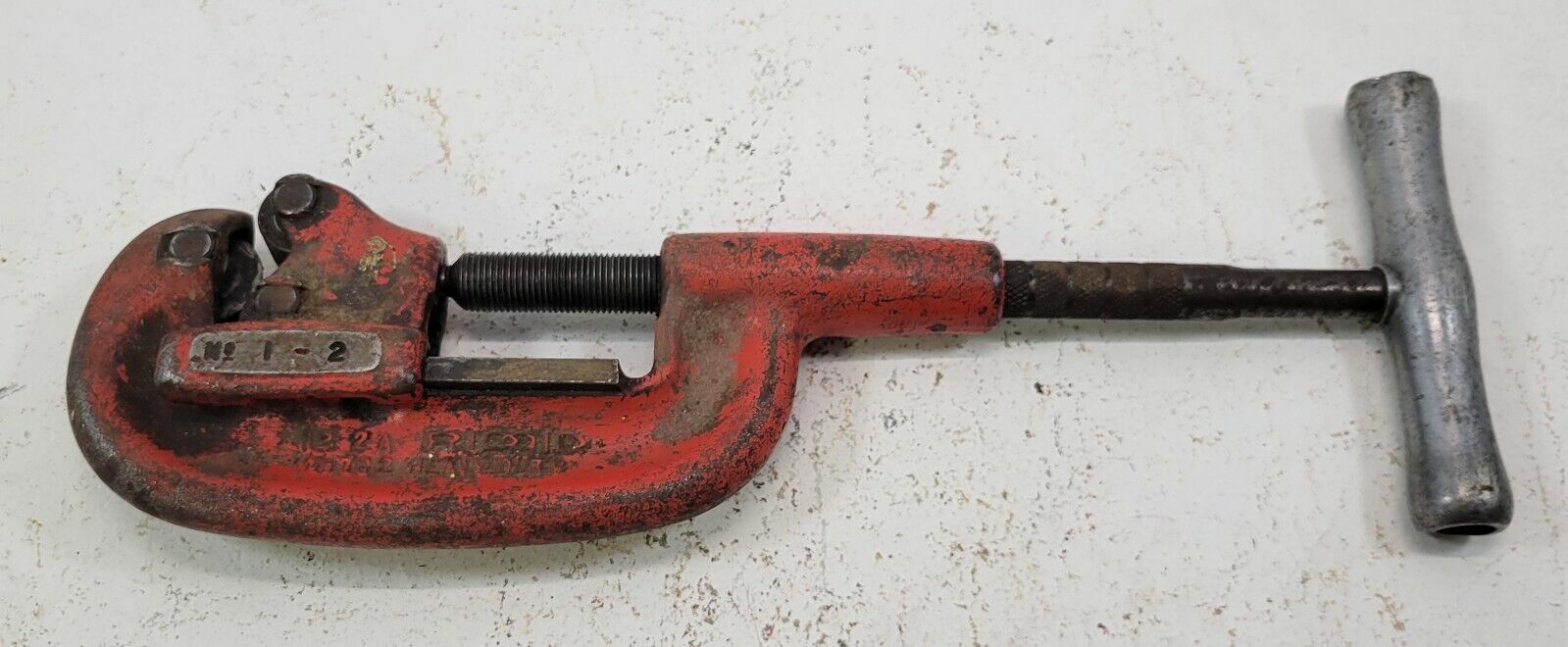 *PV1) Vintage Rigid Ridgid 1/8&quot; to 2&quot; Heavy Duty Pipe Cutter No. 1 - 2 N... - $24.74
