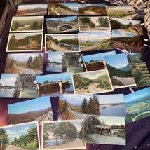 Lot Of 28 Vintage Postcards Roads Bridges Streets US Locations - £6.83 GBP