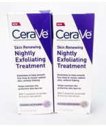 CeraVe Skin Renewing Nightly Exfoliating Treatment 1.7 Oz Each Lot Of 2 - $35.75