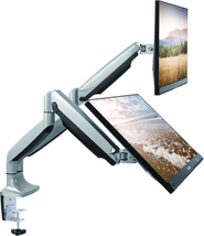 Dual Monitor Stand - Universal Desk Mount Arms for 13 to 30 Inch Com - $121.30 CAD