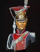 1/10 BUST Resin Model Kit Napoleonic Wars Polish General Unpainted - $24.26