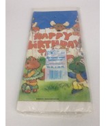 The Get Along Gang Happy Birthday Tablecover 1984 American Greetings Vin... - $20.19 CAD