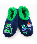 Snoozies Men&#39;s Slippers King of the Grill Small 7/8 Blue - $14.84