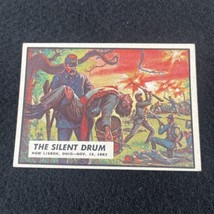 1962 Topps Civil War News Card #55 THE SILENT DRUM Vintage 60s Trading Cards - £15.46 GBP