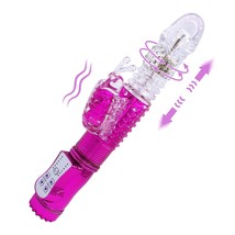 Steel Ball 360 Rotation Rabbit Vibrator, Butterfly Independent Clitoralis Stimul - £30.67 GBP