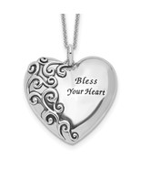 Sterling Silver Bless Your Heart Necklace - $134.80 CAD