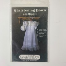 Gooseberry Hill Baby Christening Dress Gown and Bonnet Pattern No 125 Uncut - £14.96 GBP