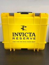 Invicta Reserve Yellow 15 Slot Watch Dive Case Waterproof Travel - £82.95 GBP