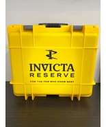 Invicta Reserve Yellow 15 Slot Watch Dive Case Waterproof Travel - $144.06 CAD