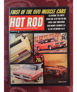 Rare HOT ROD September 1969 HOT 1970 Muscle Cars Torino Challenger Spoil... - £16.98 GBP
