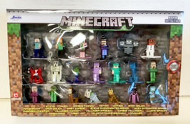 NEW Jada Toys 30770 Minecraft 20-Pack Nano MetalFigs Die-Cast Mini-Figure Wave 2 - £27.70 GBP