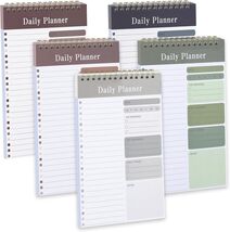 To Do List Notepad 5.2&quot; x 7.9&quot; Daily Planner To Do List 5 Pack - $13.86