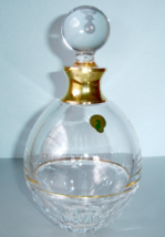 Waterford Crystal ELYSIAN Decanter with Gold Accents by Jo Sampson #1606... - $346.40