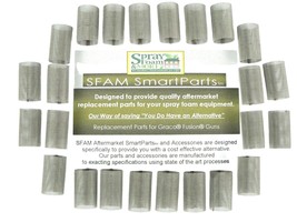 Spray Foam 80 mesh filters 15 pc fits Graco Fusion Air Purge AP guns 246... - £19.01 GBP