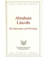 Franklin Library Notes from the Editors Abraham Lincoln His Speeches &amp; W... - £5.99 GBP