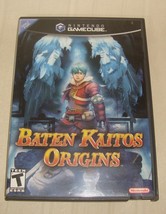 BATEN KAITOS Origins Nintendo GameCube Case, Manual , &amp; Disc 1. MISSING ... - £31.06 GBP