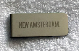 New Amsterdam Gin Vodka Silver Metal Money Clip - £11.62 GBP