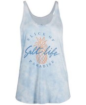 Salt Life Womens Activewear Slice Of Paradise Tie-Dye Tank Top,Airy Blue... - £35.17 GBP